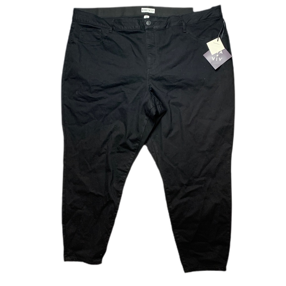Ava&viv Mid rise black jegging